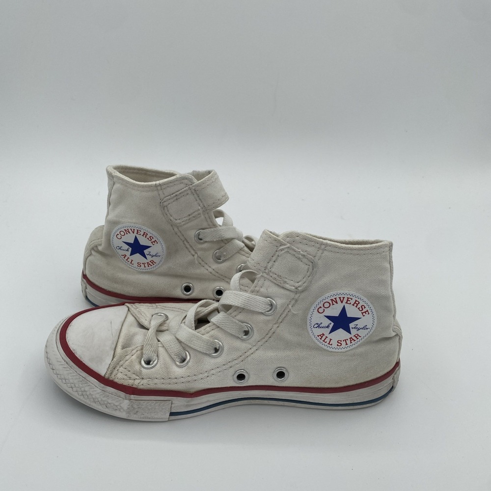 Converse Chuck Taylor All Star Little Kid Optic White High Top Sneaker Size 13